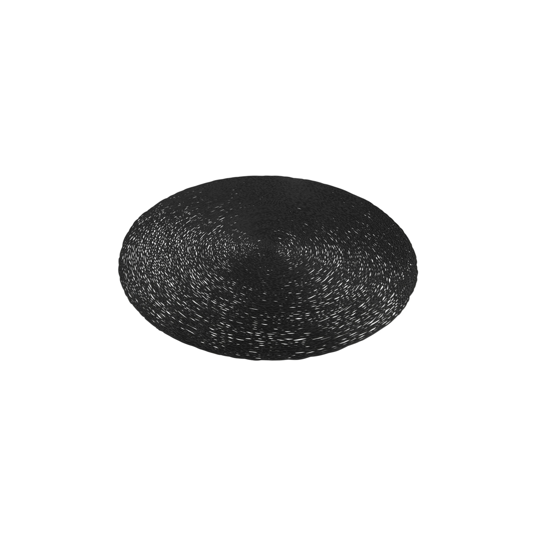4 Maxwell & Williams 38 Cm Table Accents Lace Metallic Decorative Round Placemat
 - Black, 4 of 4