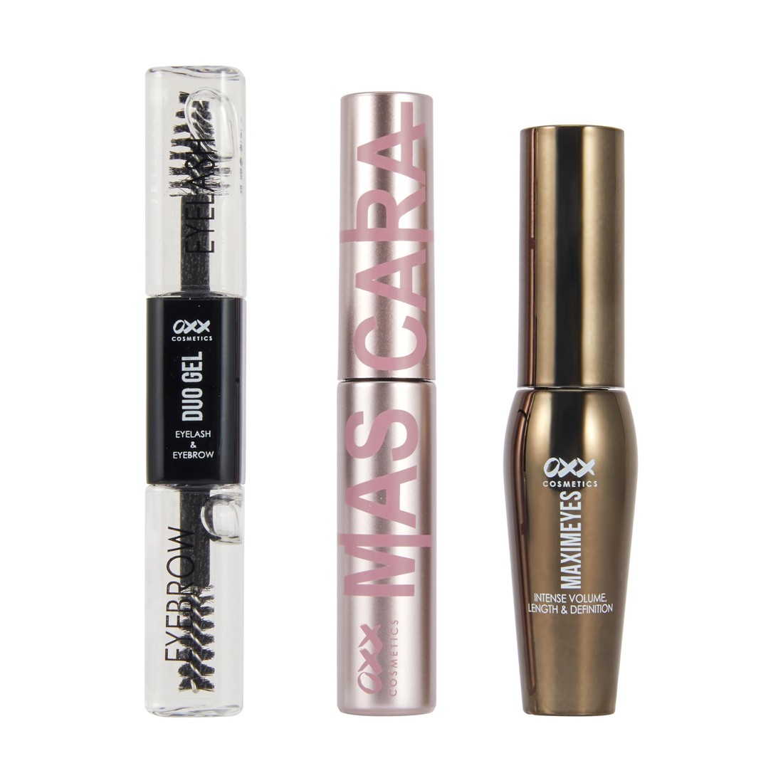2 OXX Cosmetics Mini Lashes Mascara Trio - Black, 2 of 8