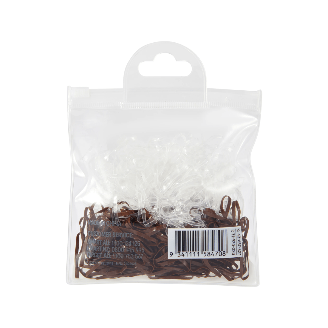 5 OXX Haircare 500 Piece Poly Band Pack, 5 of 5