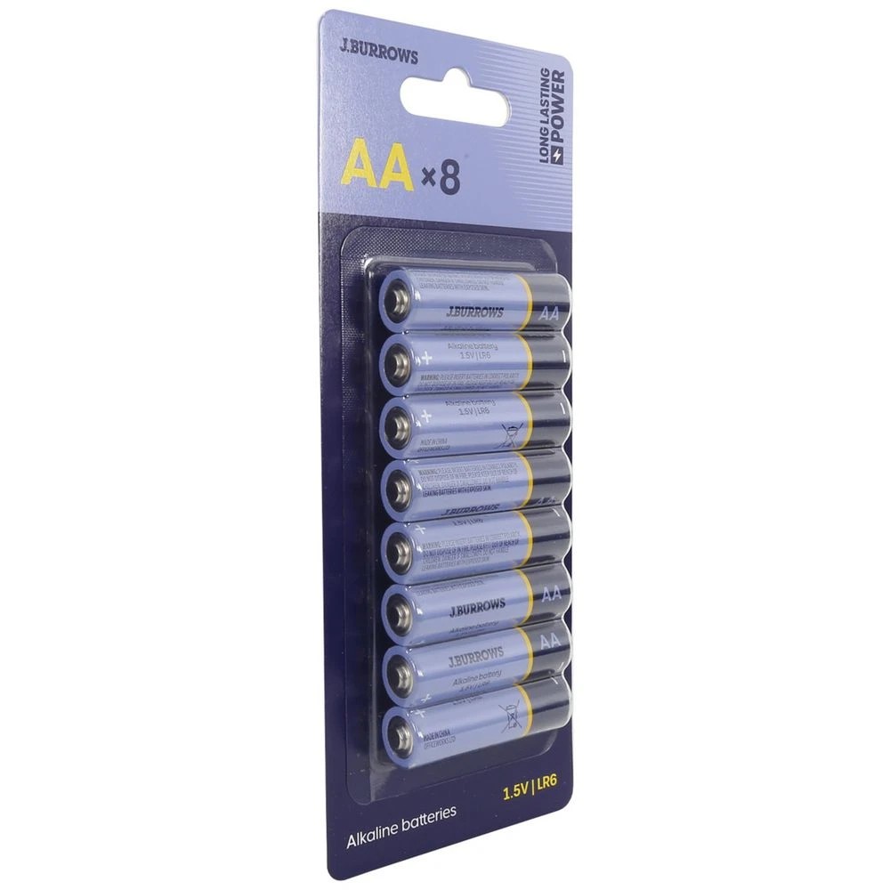 3 J.Burrows AA Batteries 8 Pack, 3 of 6