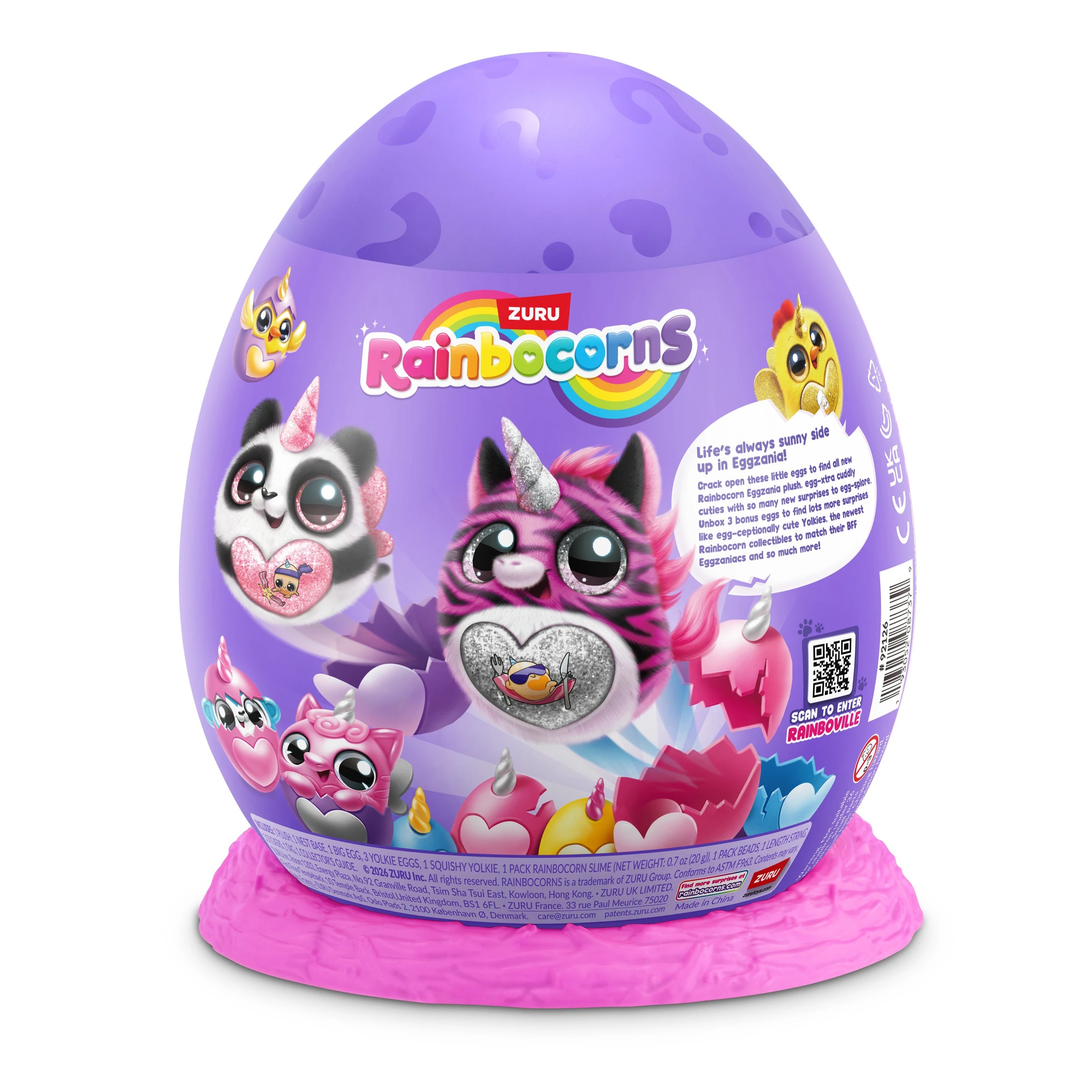 8 ZURU Rainbocorns Action Eggzania - Assorted, 8 of 8