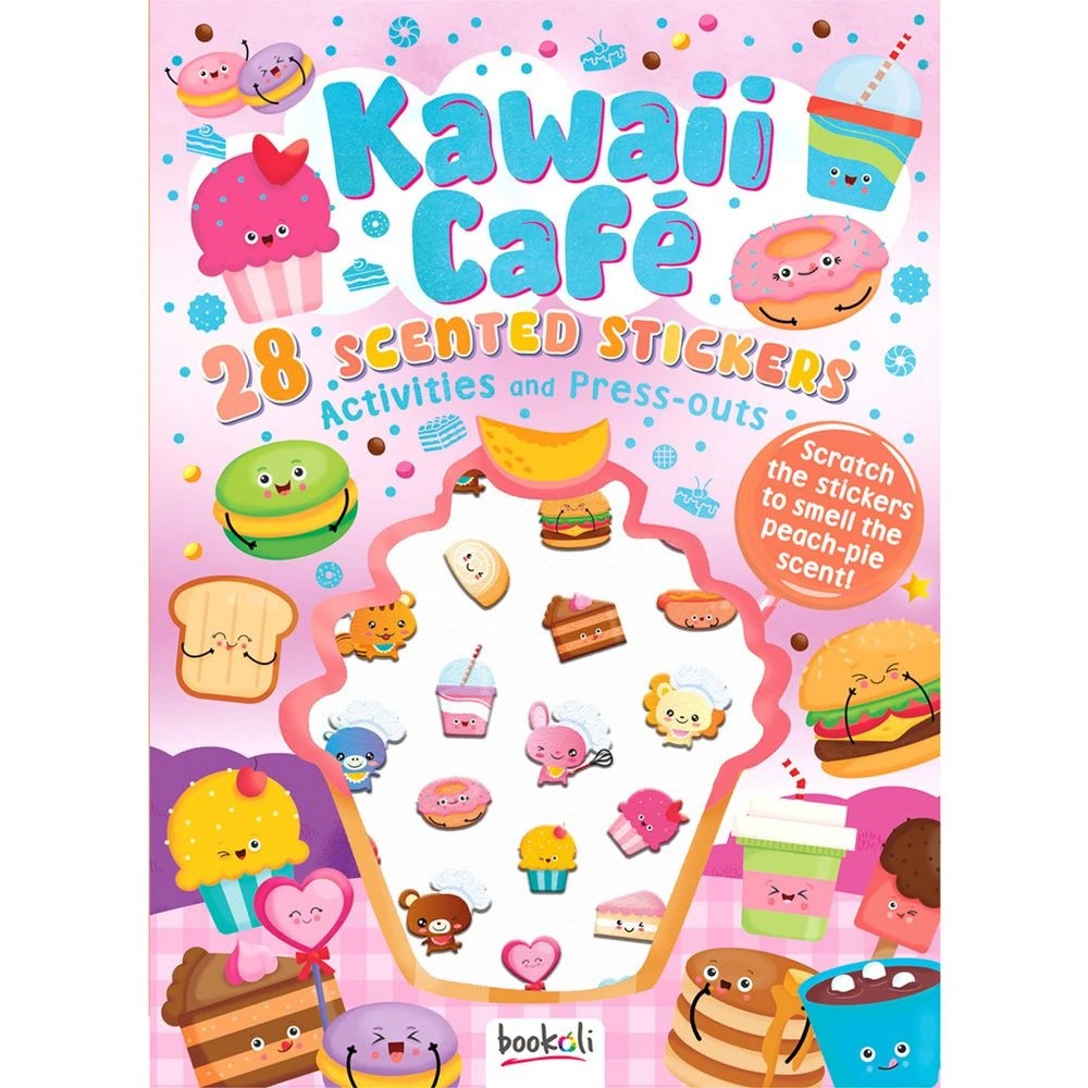 1 Puffy Sticker Activity Book Kawaii Café, 1 of 1