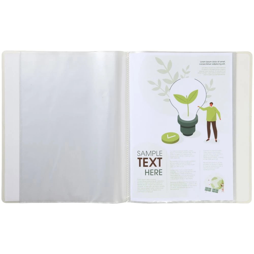 4 J.Burrows Presentation Display Book A4 White, 4 of 4