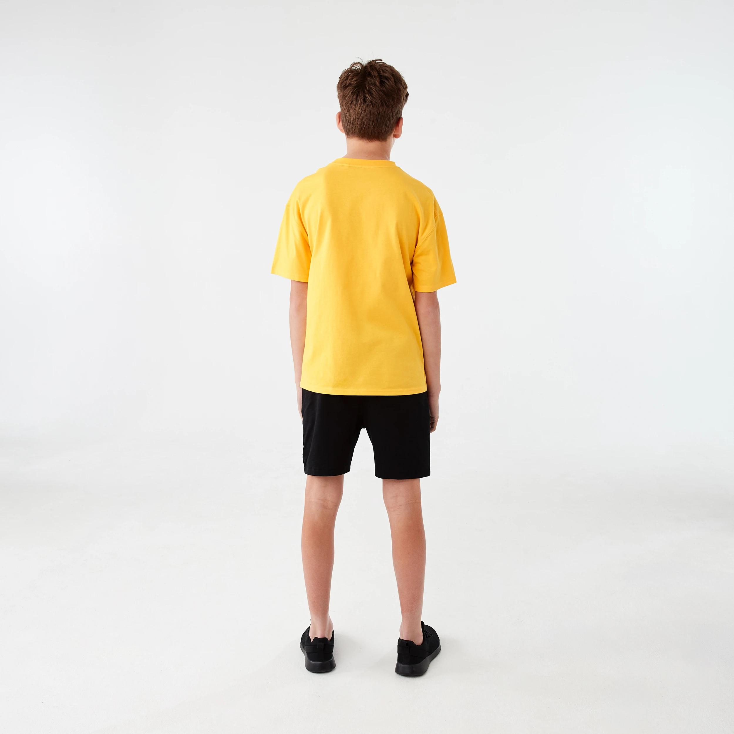 7 Official NBA Kids T-shirt YELLOW LAKERS TEE, 7 of 7