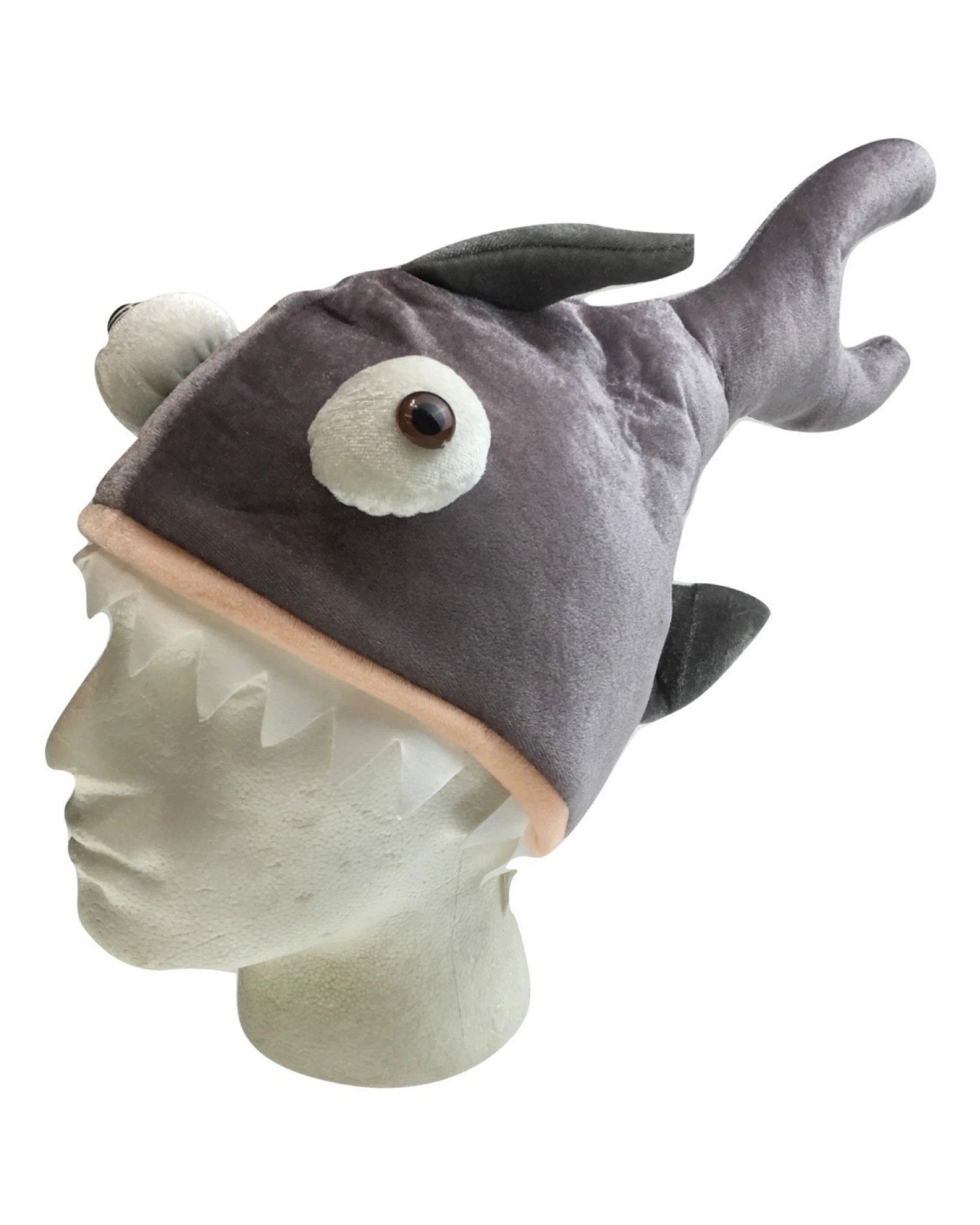 1 BR Costumes Shark Hat Costume Accessory for Halloween and Dress-Up Parties, 1 of 6