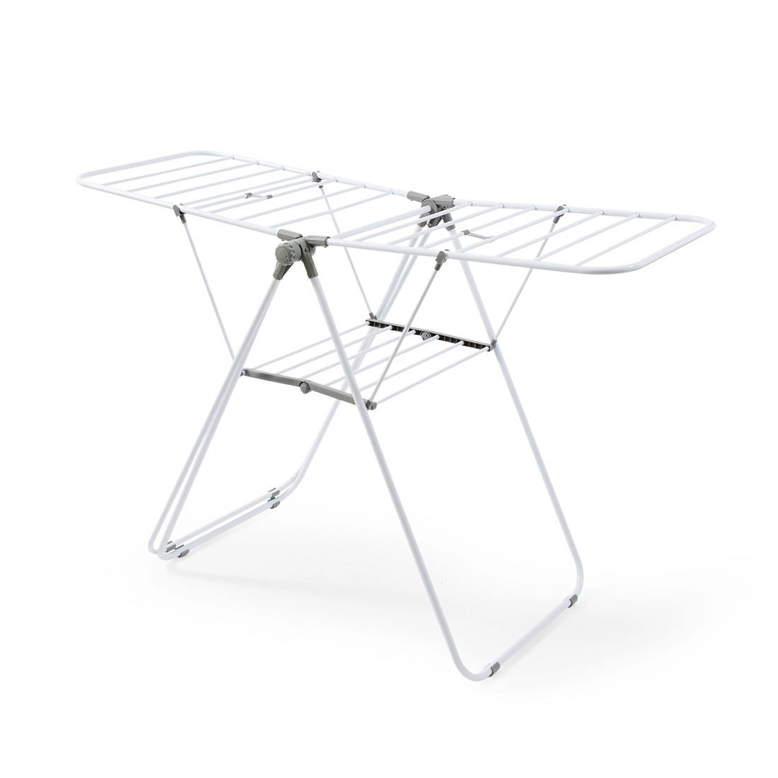 4 16m Winged Airer with Garment Rack, 4 of 10