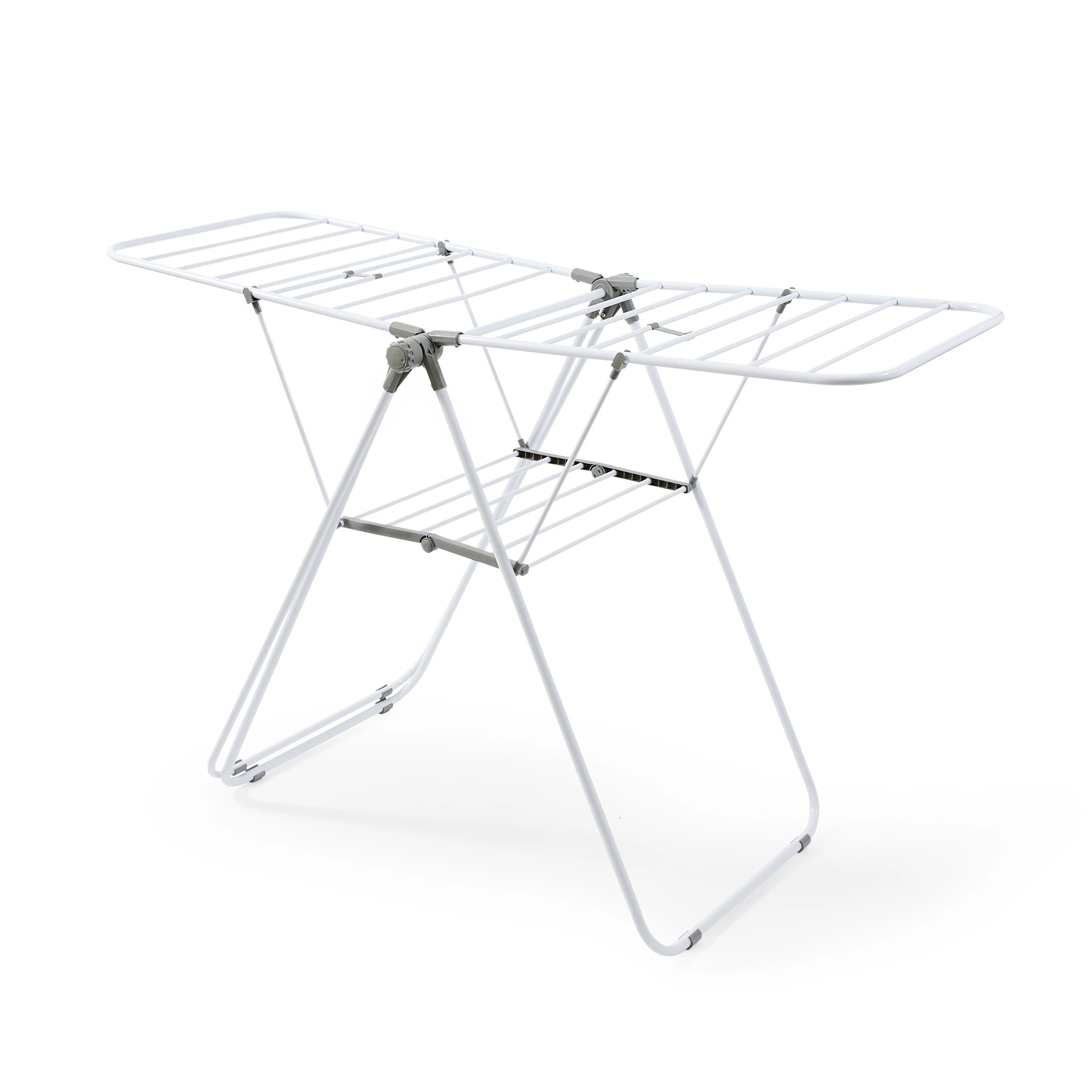 4 16m Winged Airer with Garment Rack, 4 of 10