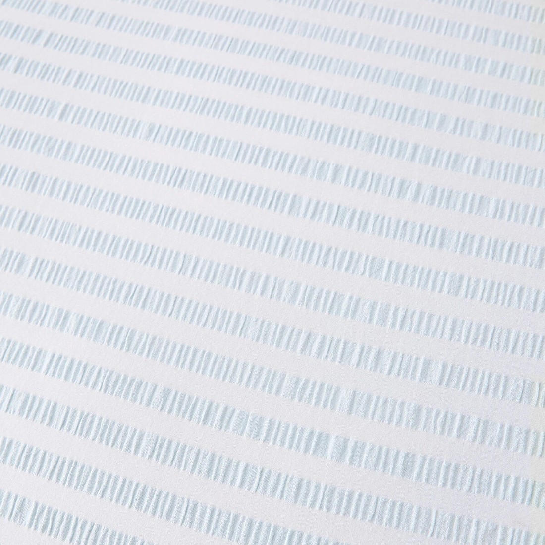 4 Bronte Cotton Quilt Cover Set - Double Bed, Blue, 4 of 7