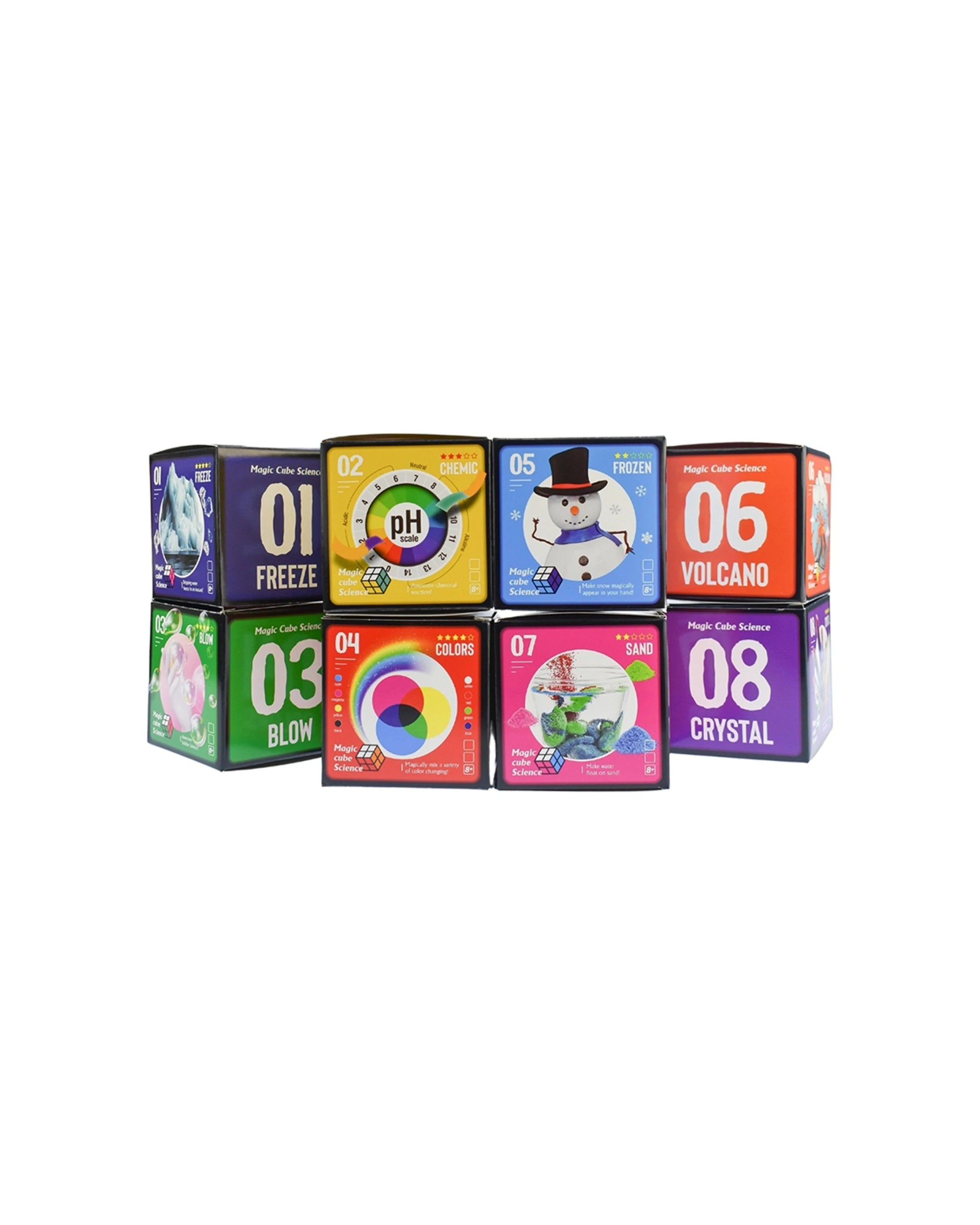 5 Kaper Kidz Magic Cube Science Kit Kids Toy 8 Experiments Educational Set - Multi, 5 of 8