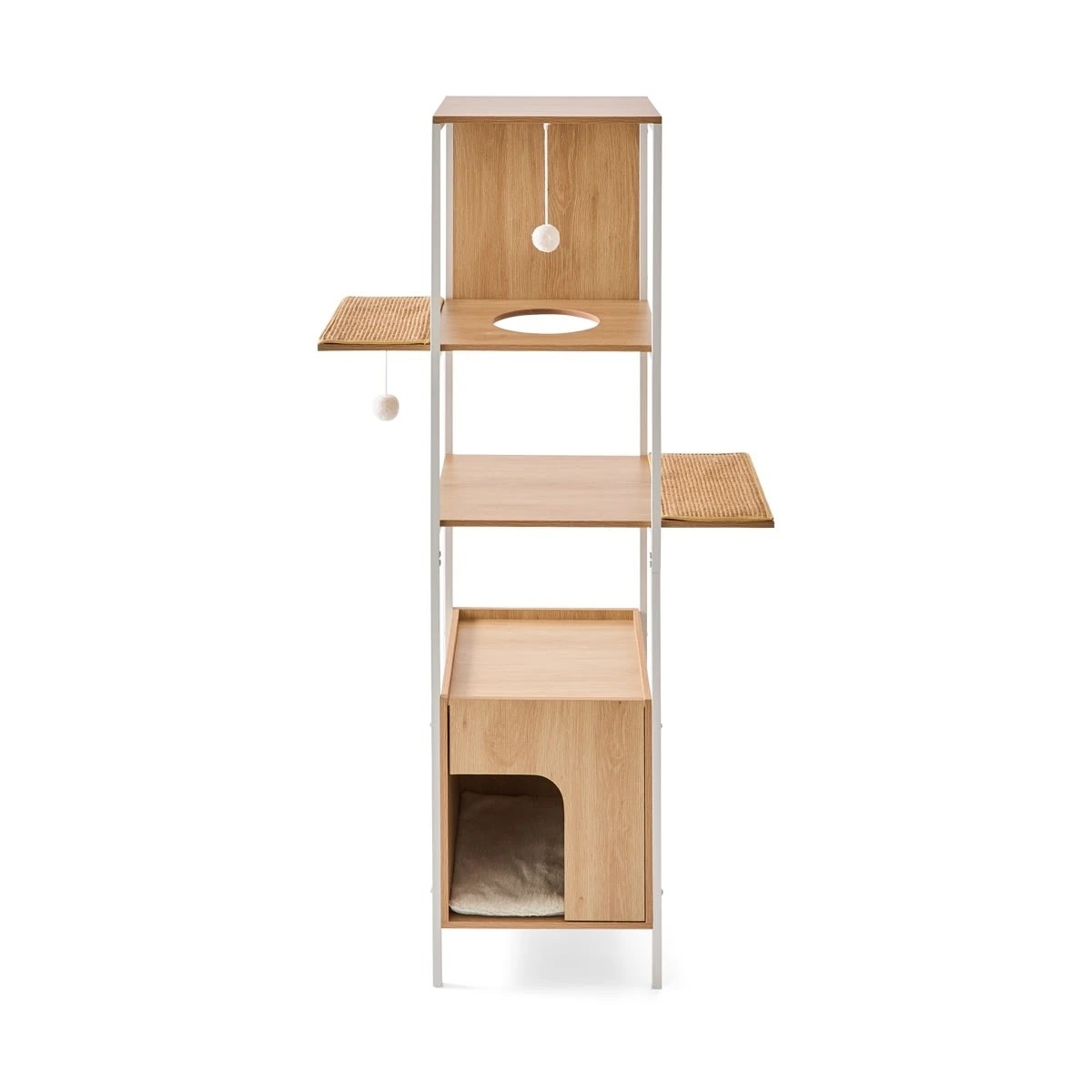 4 Cat Tower Wooden, 4 of 10