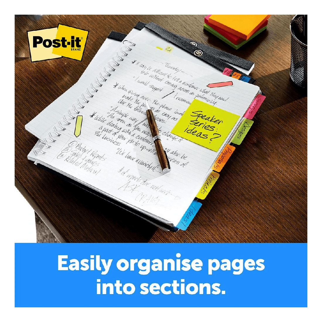 3 Post-it Tabs 15 x 38mm Assorted 4 Pack, 3 of 3