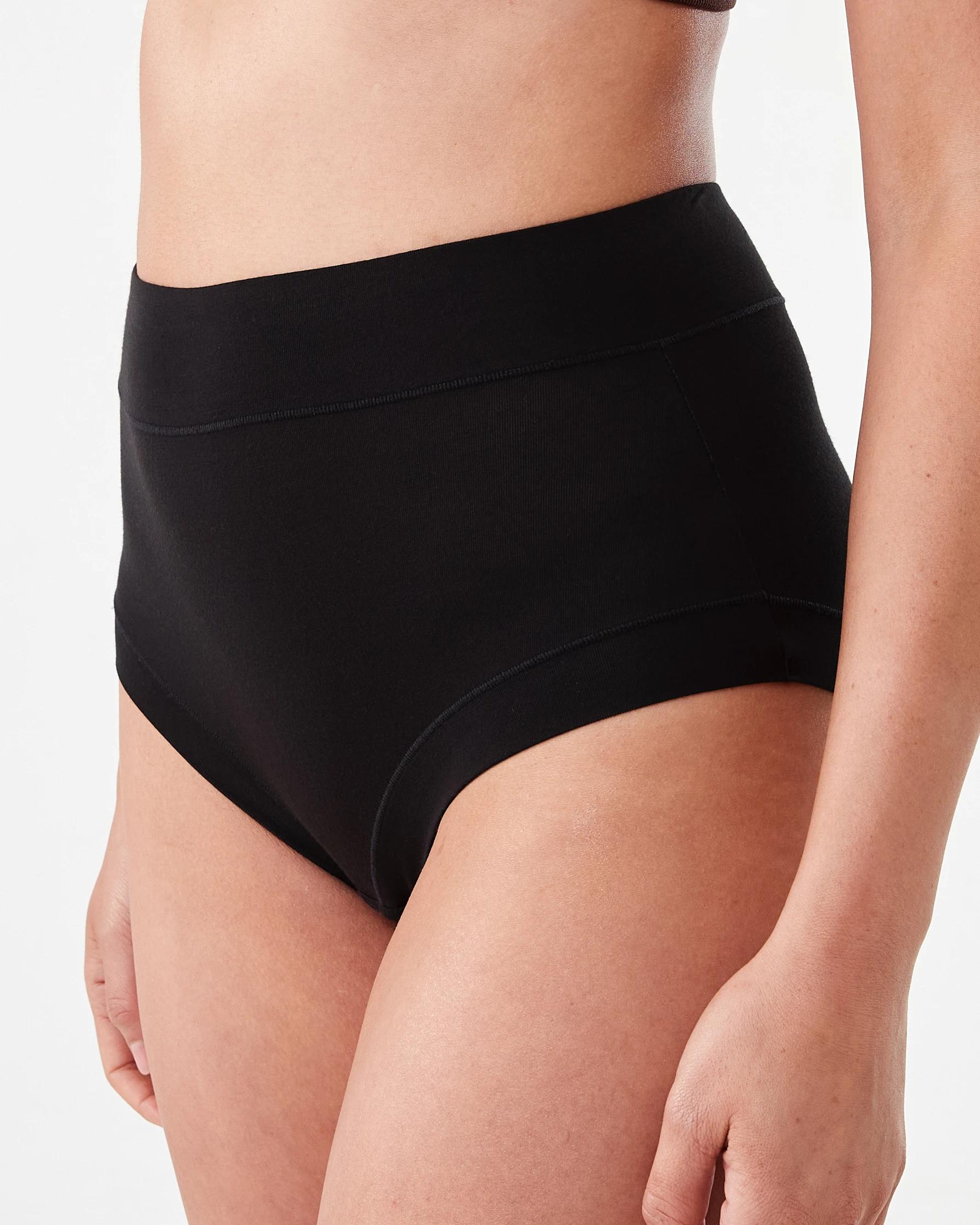 4 3 Pack Bamboo Full Briefs BLACK, 4 of 6