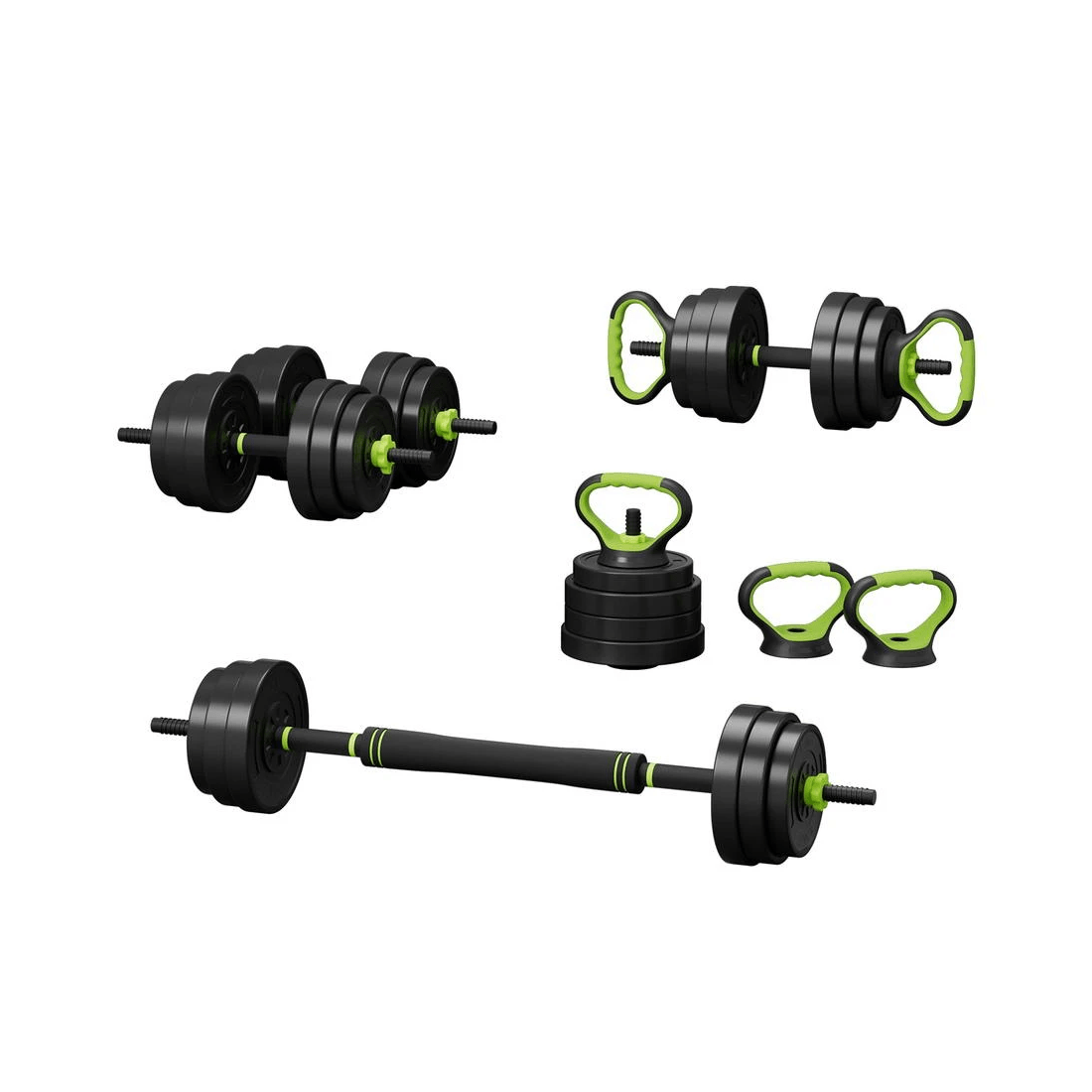 1 Everfit 25kg Adjustable Dumbbells Set - Multi, 1 of 2