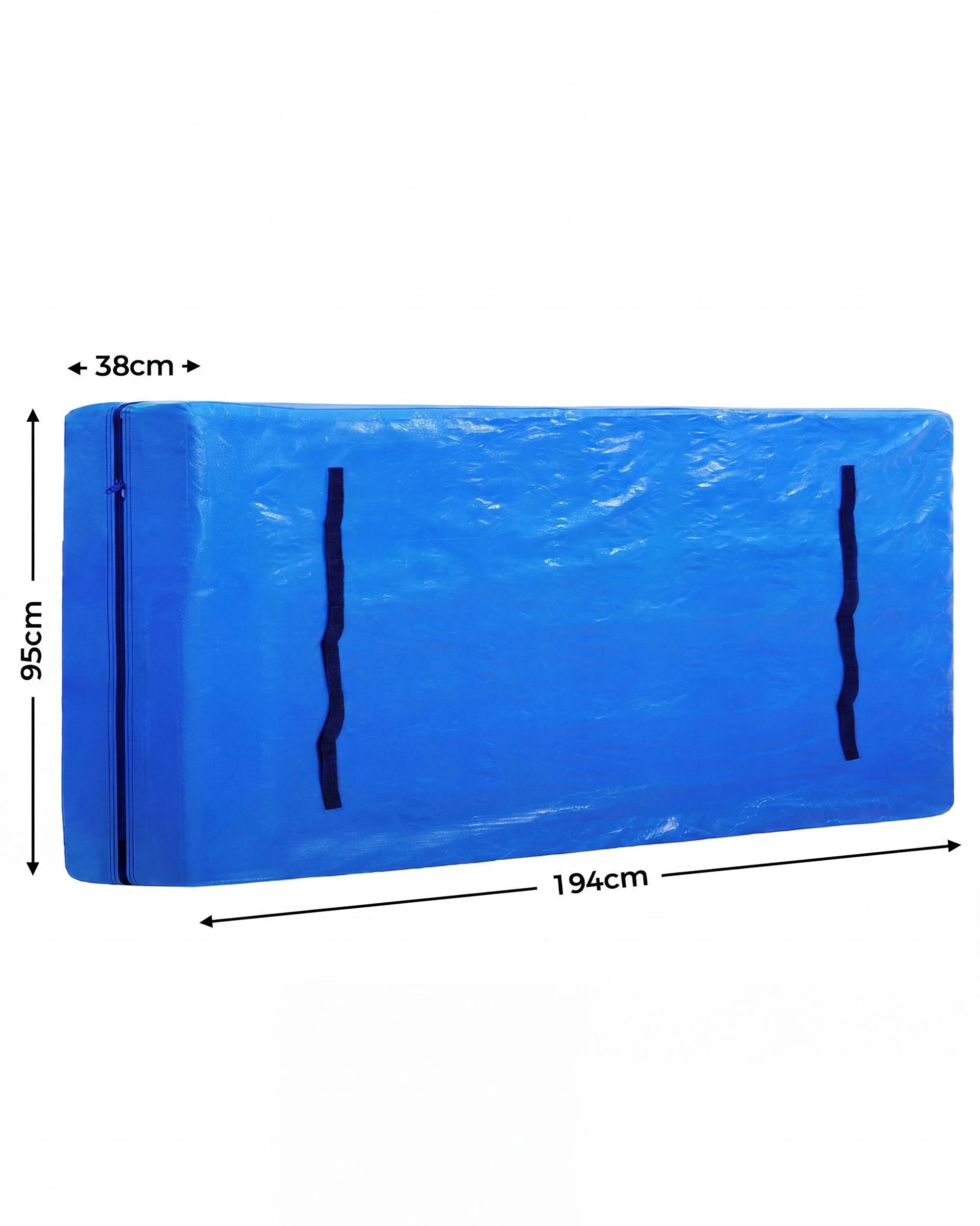 9 MOBI Mattress Bag Easy Moving Waterproof Protector Dust Cover Single Size, 9 of 9