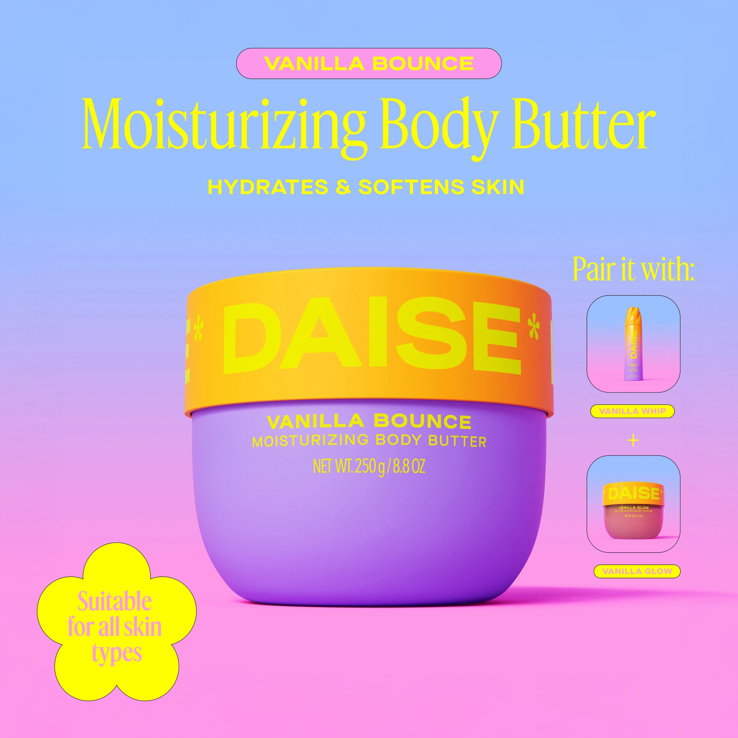 6 DAISE Moisturizing Body Butter 250g - Vanilla Bounce, 6 of 10