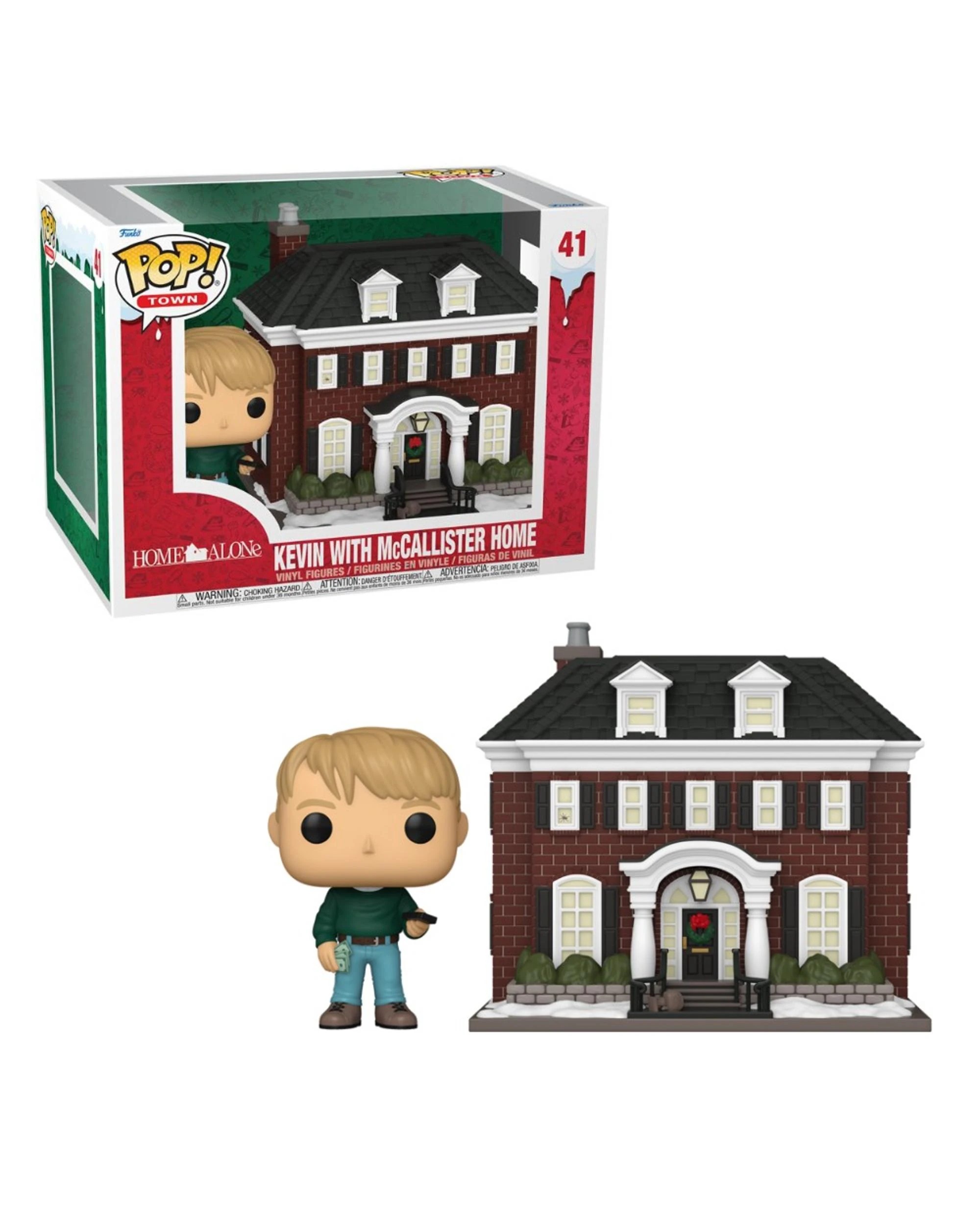 1 Home Alone Kevin with McCallister Home Town Funko POP! Vinyl, 1 of 3