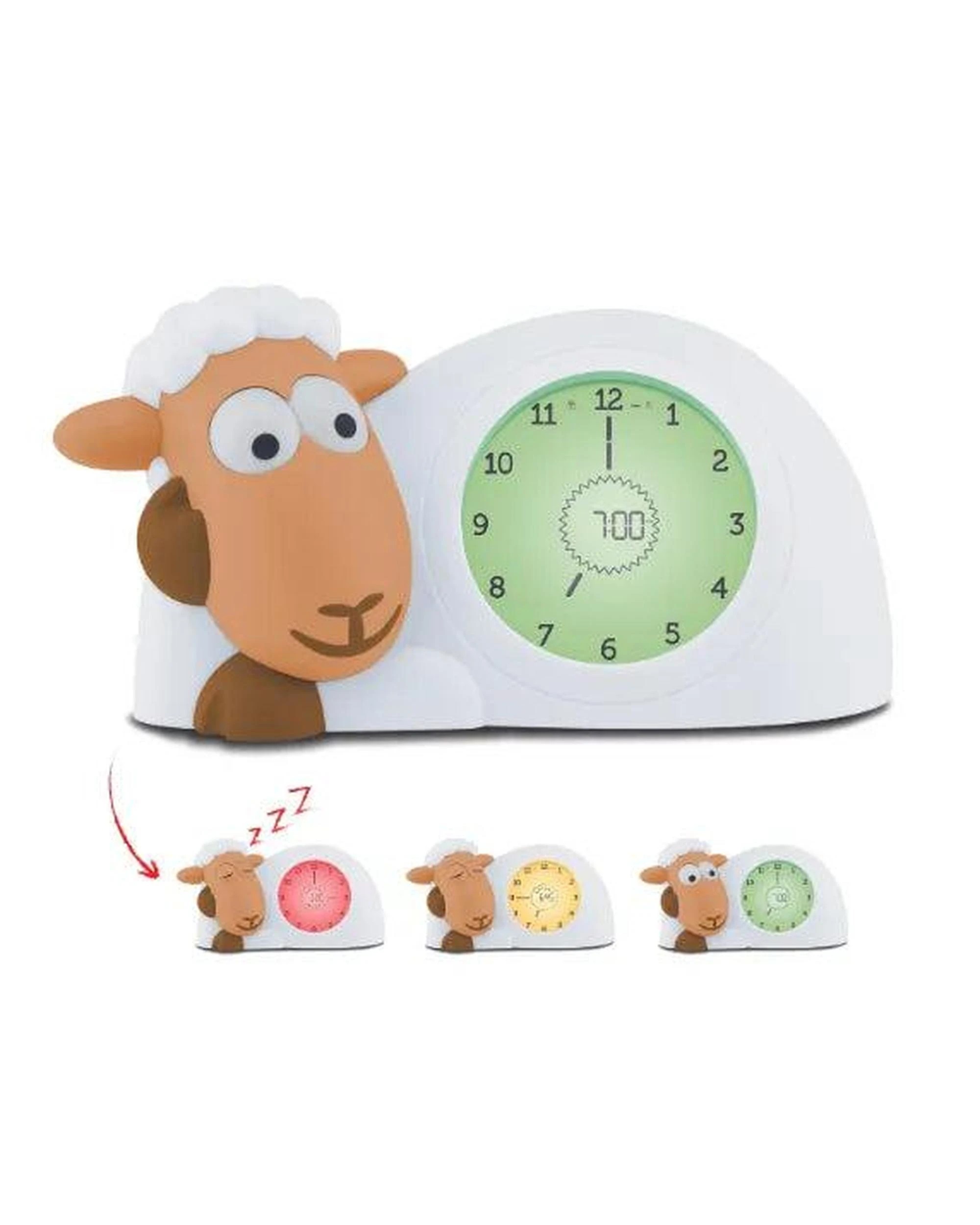 4 ZAZU Sleep Trainer Clock - Sam The Lamb (Camel), 4 of 4