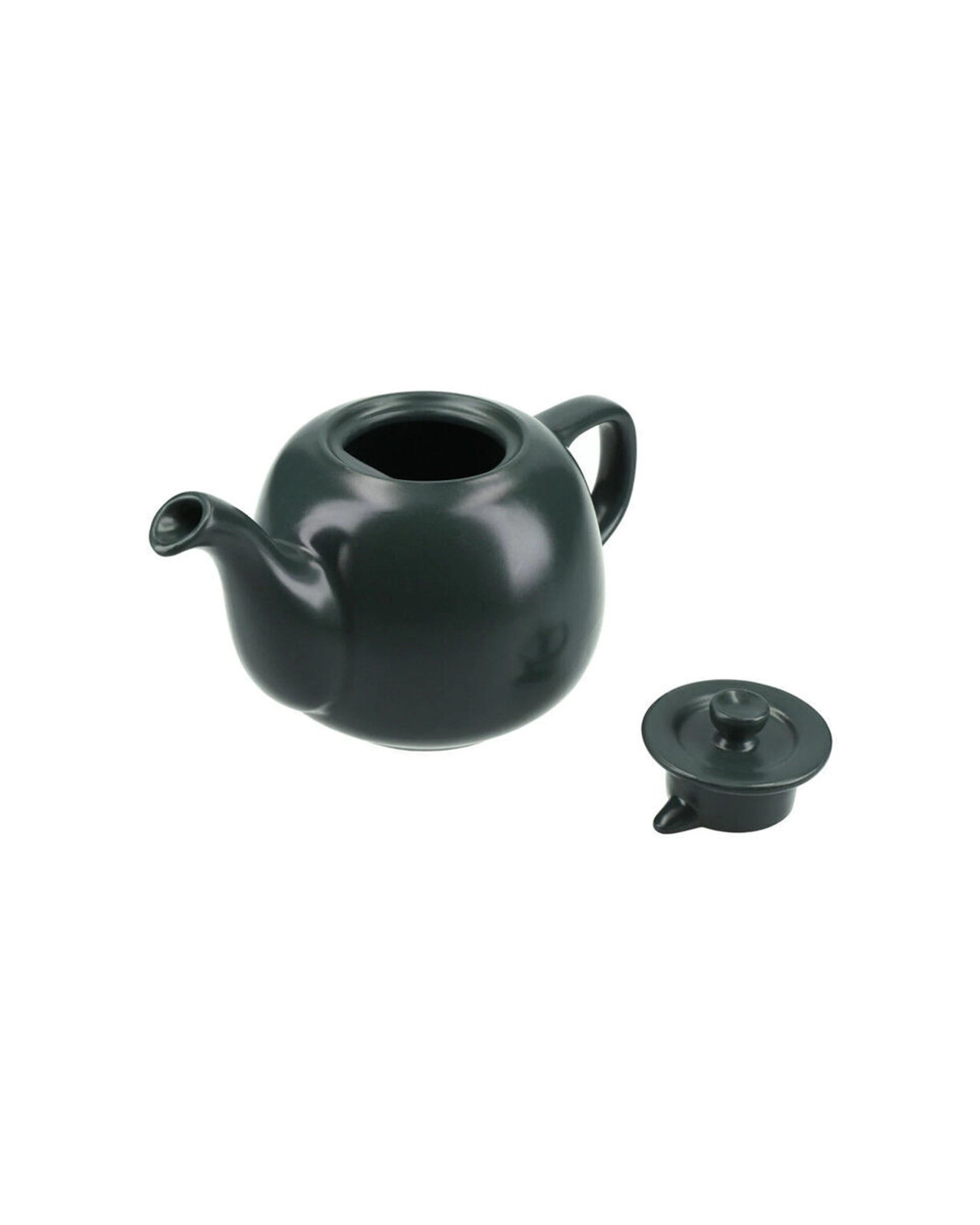 2 La Cafetiere 2PK Stoneware Classic Teapot Kettle 600ml - Green, 2 of 7