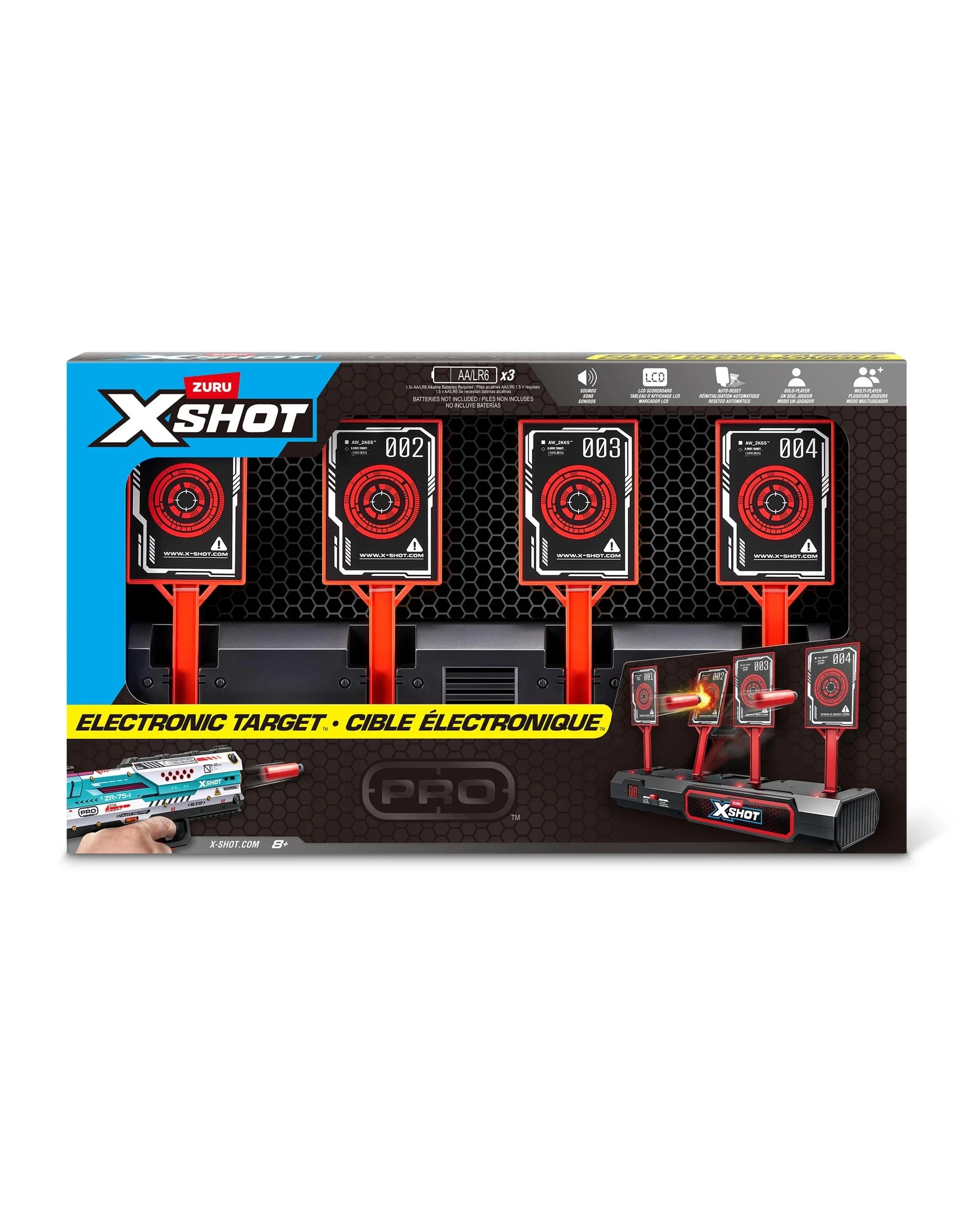 2 Xshot Electronic Target By Zuru - Multi, 2 of 5