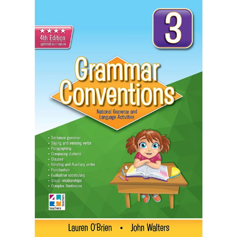 1 Grammar Conventions Book 3 4th Edition, 1 of 1