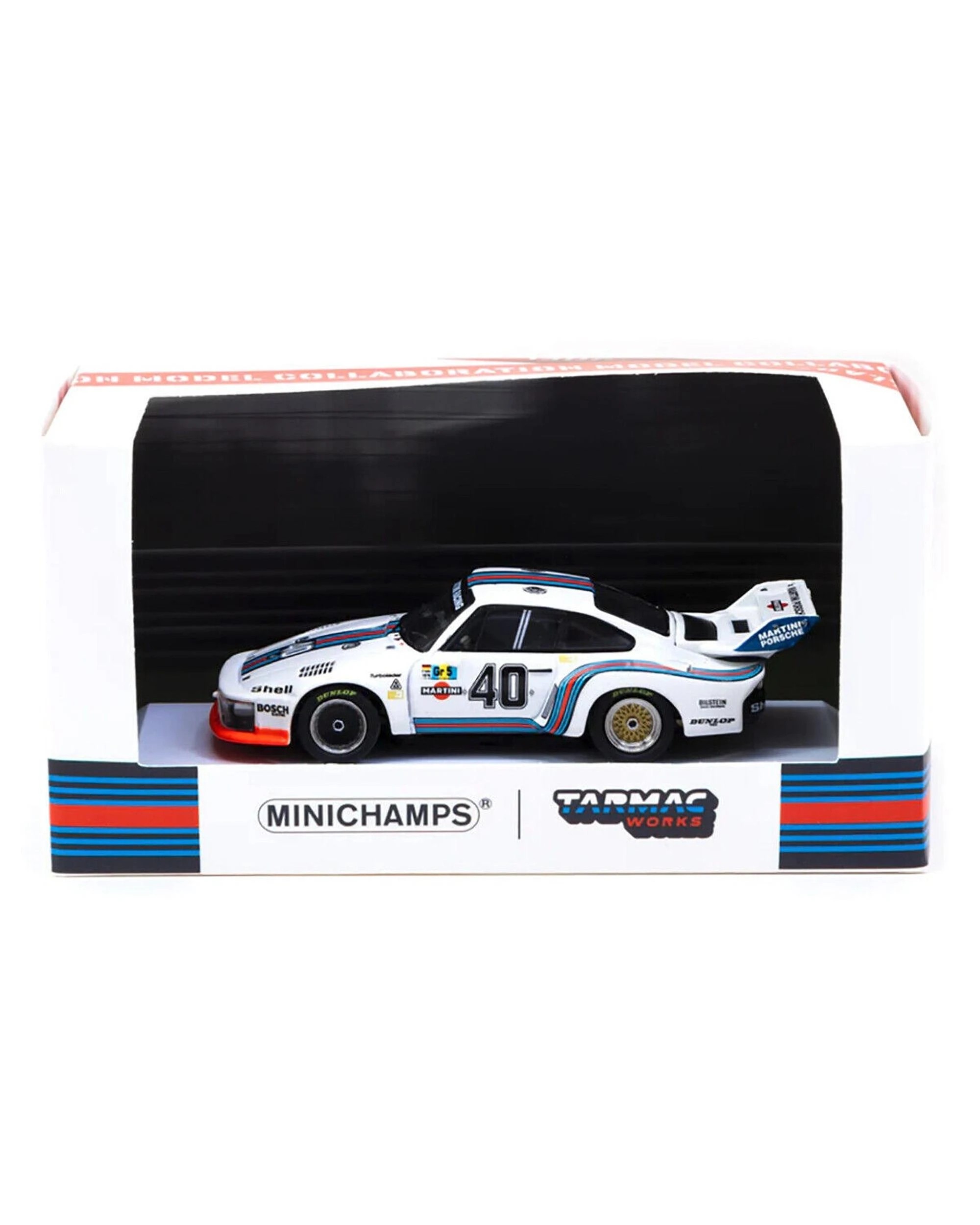 1 Tarmac Works Minichamps Porsche 935/76 #40 Le Mans 1976 1:64 Scale Diecast Model Car, 1 of 3