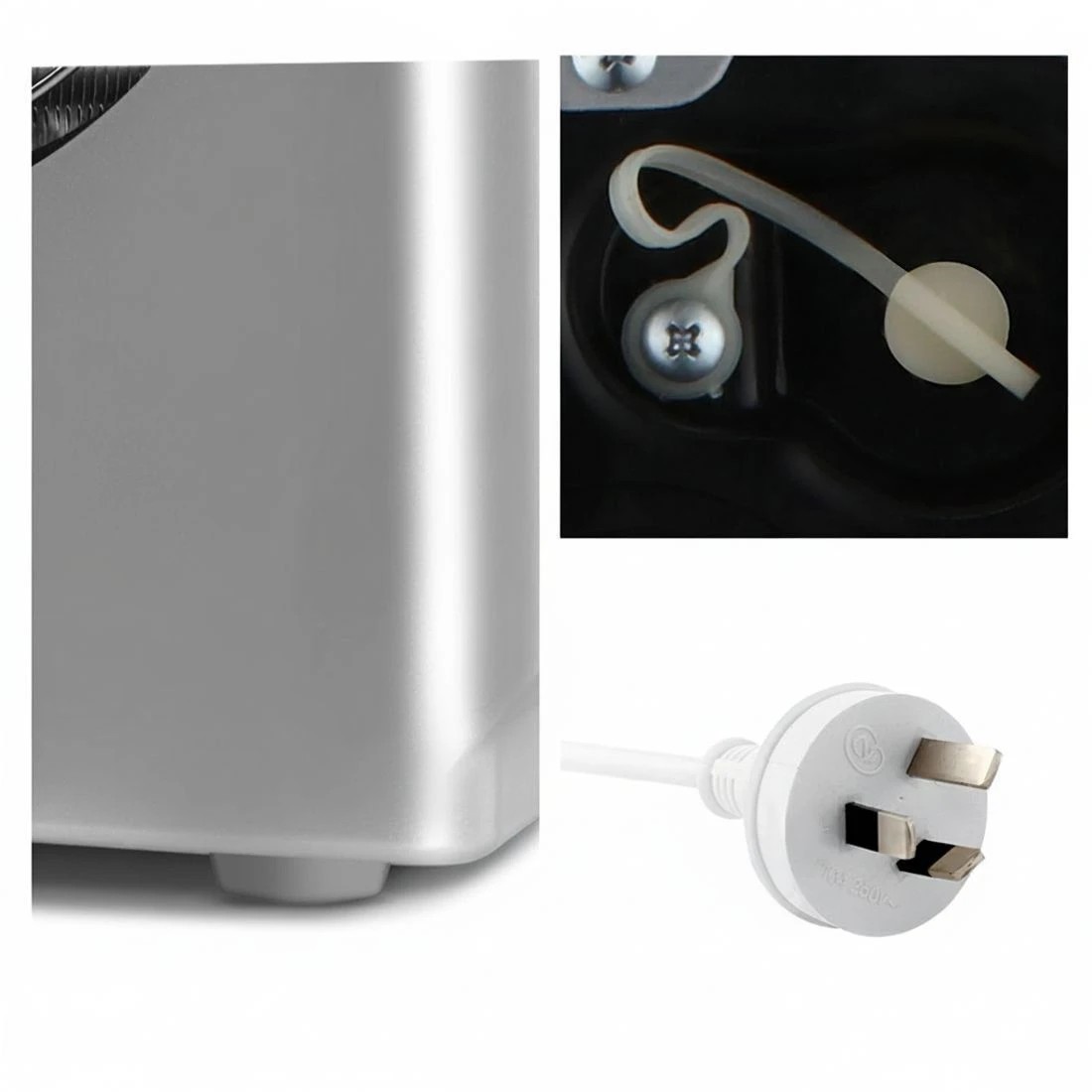 8 Devanti 12kg Ice Maker Machine - Silver, 8 of 8