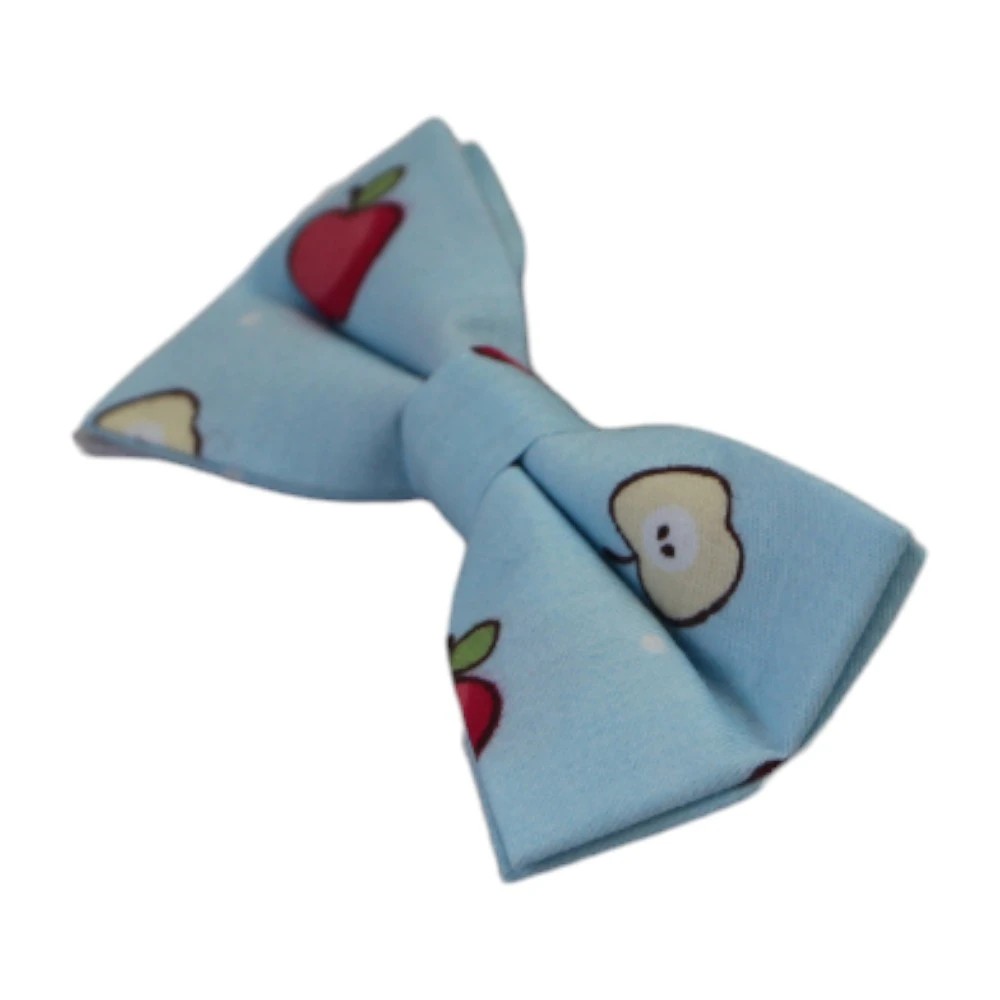 4 Zasel Boys Light Blue Red Apple Fruit Patterned Bow Tie - Multi, 4 of 4