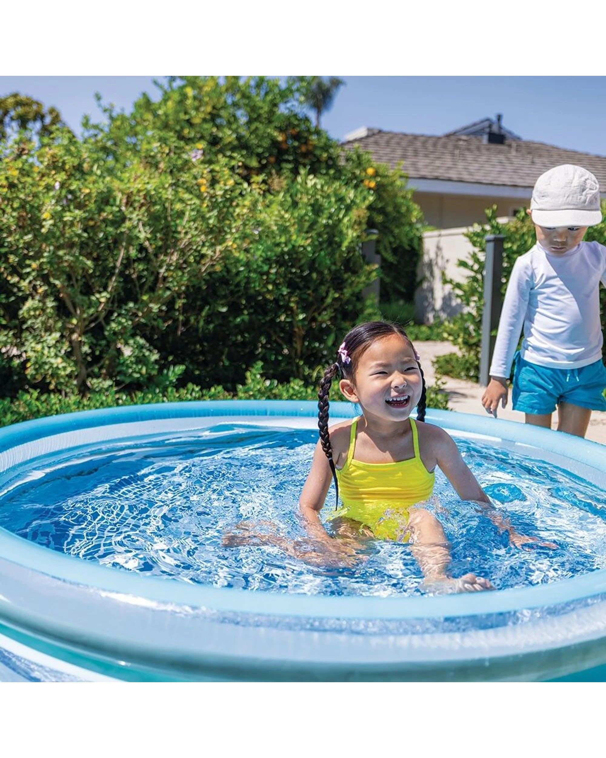 4 Intex Bliss Inflatable Kids/Childrens Splash Pool 2y+ - Multi, 4 of 9