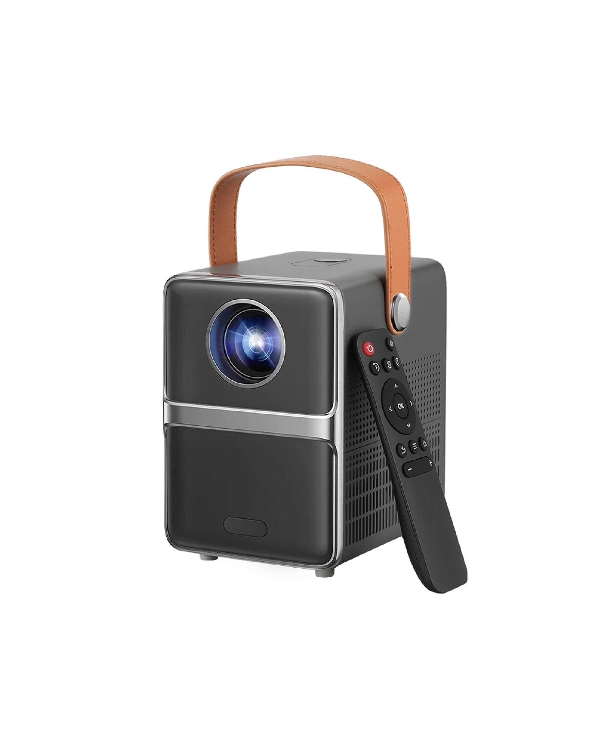 1 Devanti Portable Mini Video Projector 4K Wifi Home Theater HDMI Support 1080P, 1 of 7
