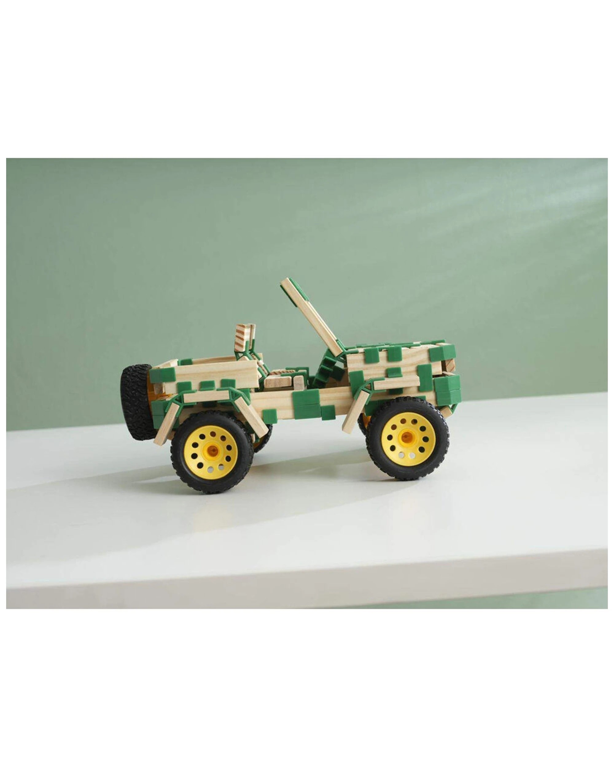 3 EDUCO Join Clips 24Pc Wooden Construction Set Educational Toy For Kids
 - multi, 3 of 9