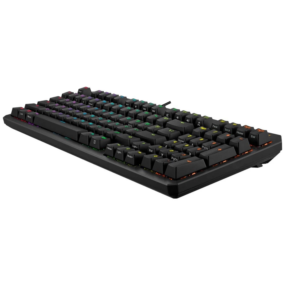 5 Asus TUF K3 II RGB Gaming Keyboard Black, 5 of 7