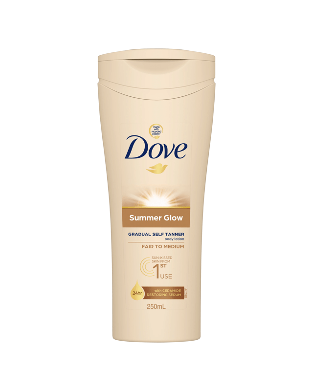Dove Summer Glow Gradual Tan Body Lotion Fair to Medium 2