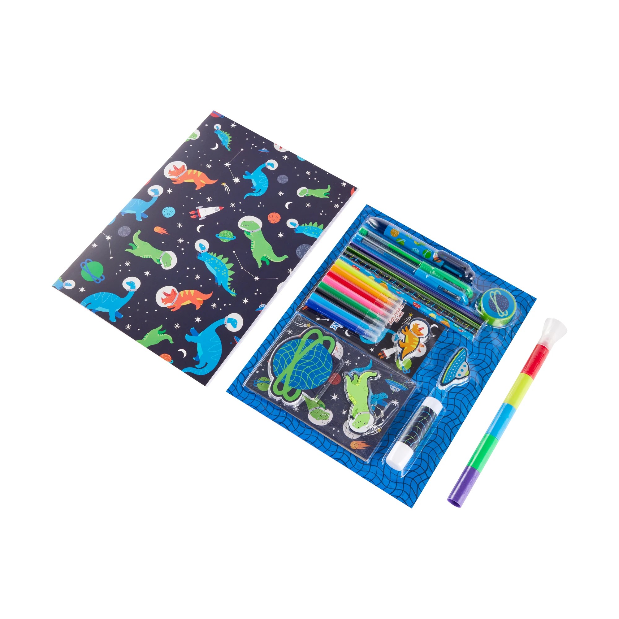 2 31 Piece Mega Stationery Set - Dinosaur and Space, 2 of 10
