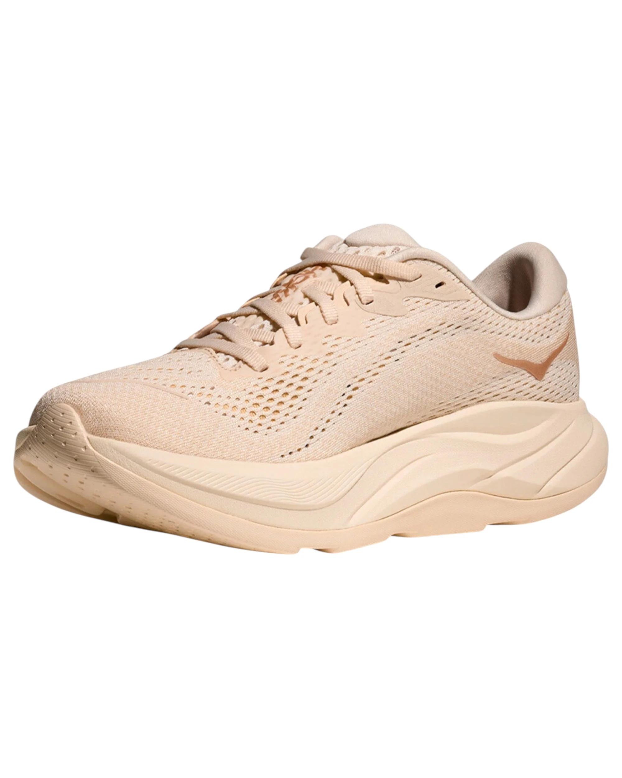 4 Hoka Womens Rincon 4 Athletic Running Shoes VANILLA, 4 of 8