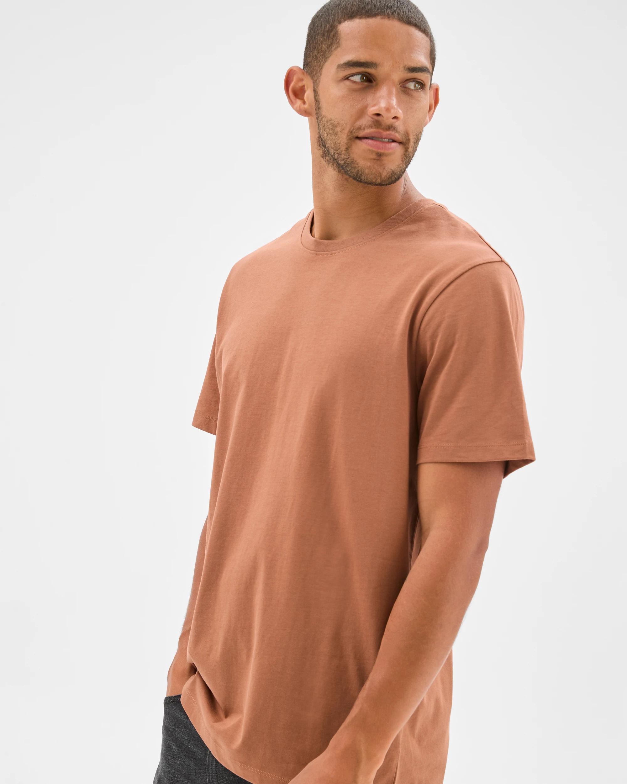 4 Target Australian Cotton T-Shirt OCHRE, 4 of 6