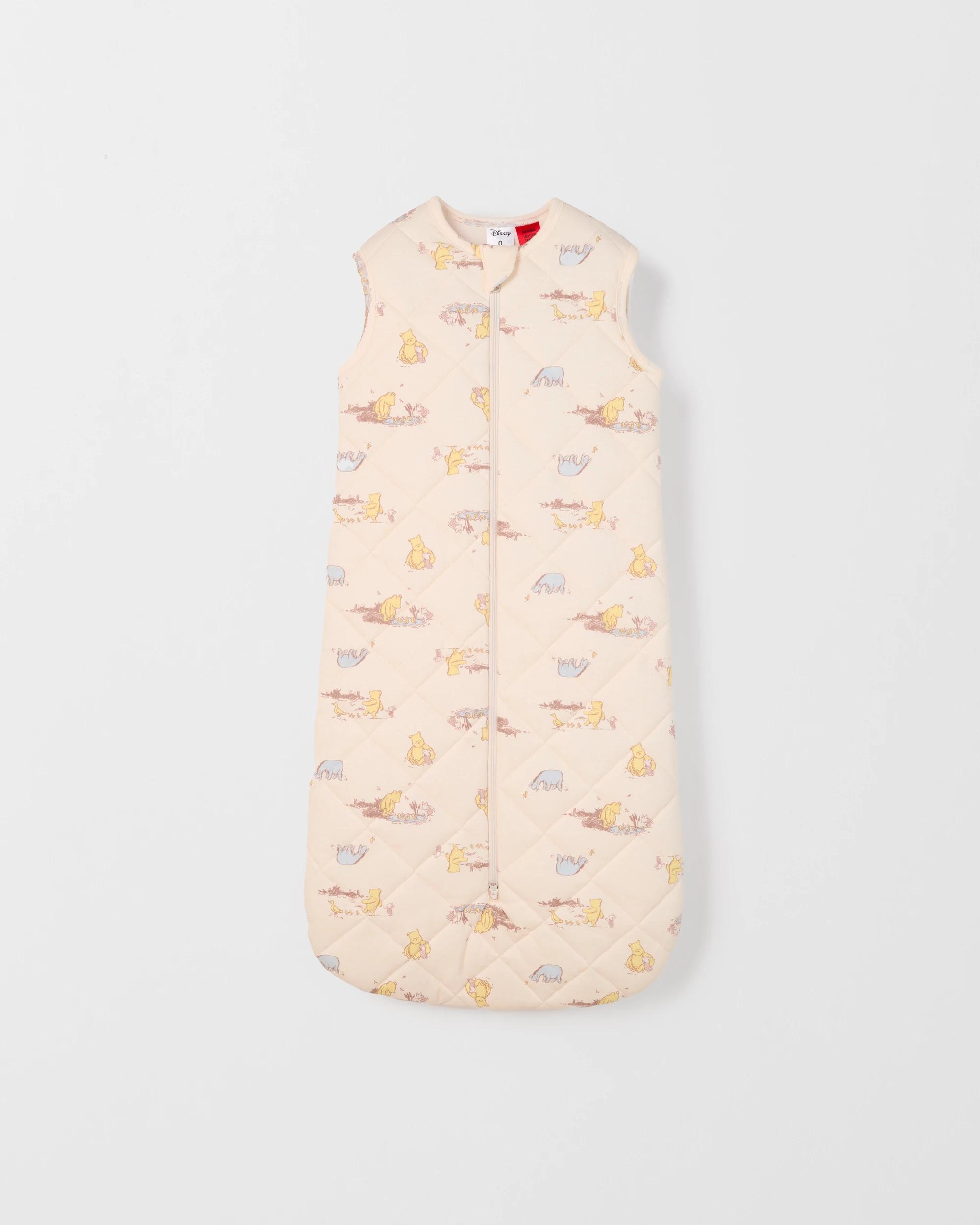 1 Disney Winnie The Pooh Australian Cotton Baby Sleeveless Sleeping Bag WINNIE THE POOH, 1 of 3