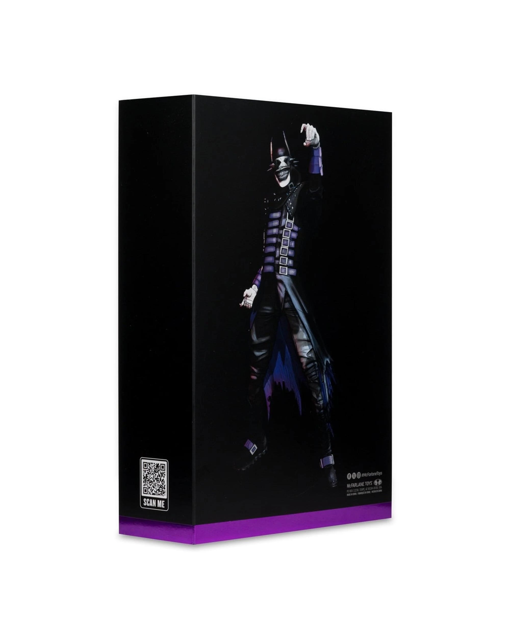 10 DC Multiverse Gold Label Dark Nights Metal The Batman Who Laughs Black and White Accent Edition 7 inch Action Figure, 10 of 10