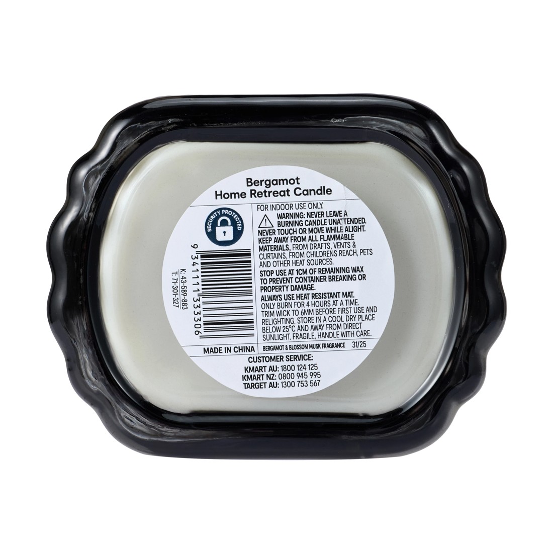 5 Bergamot Home Retreat Glass Candle, 5 of 5