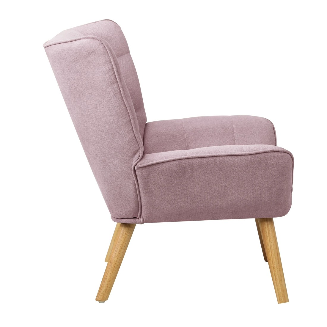 7 Oikiture Armchair Accent Chairs Sofa Lounge Fabric Upholstered Tub Chair
 - Pink, 7 of 10