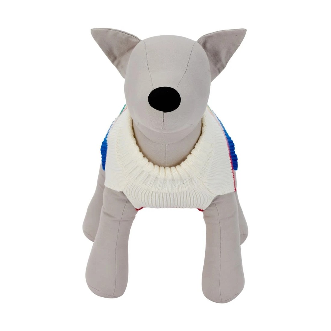 4 Pet Rainbow Knit Jumper - Medium, 4 of 10