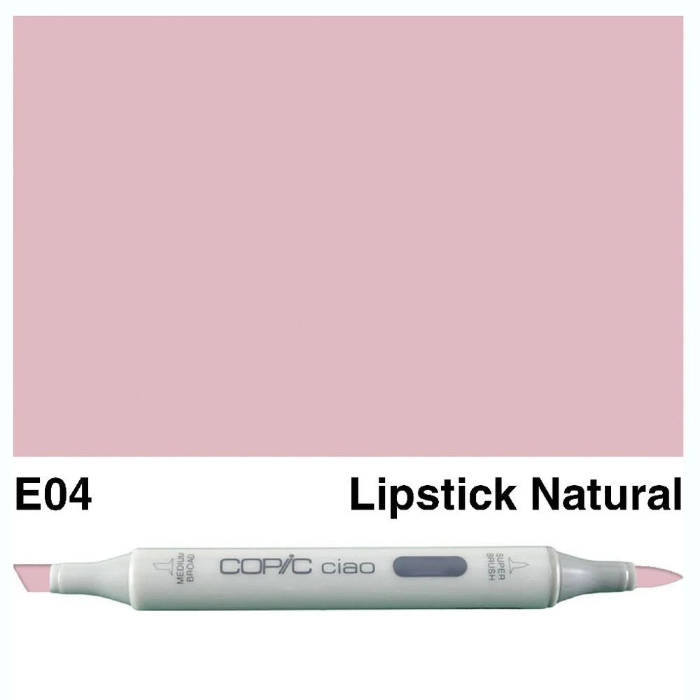 3 Copic Ciao Dual Nib Marker E04 Lipstick Natural, 3 of 3