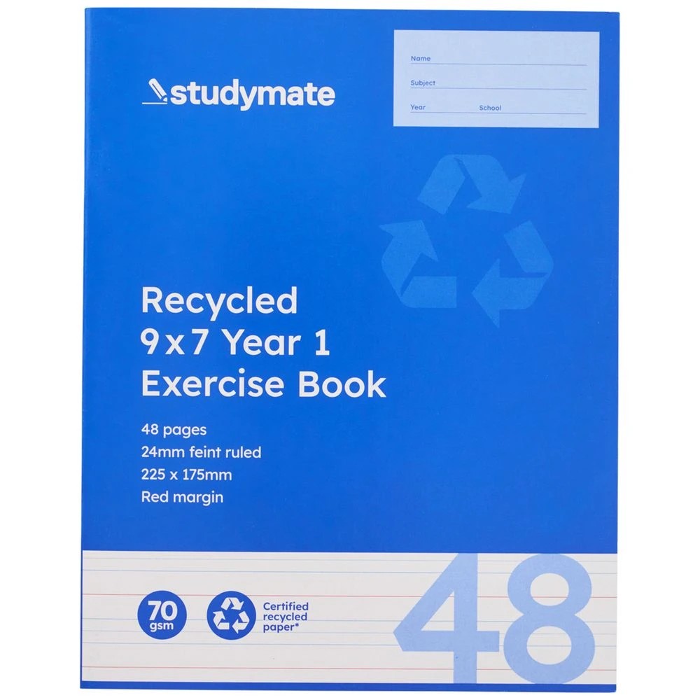 3 Studymate A4 Premium Exercise Book QLD Year 1 48Pg, 3 of 3