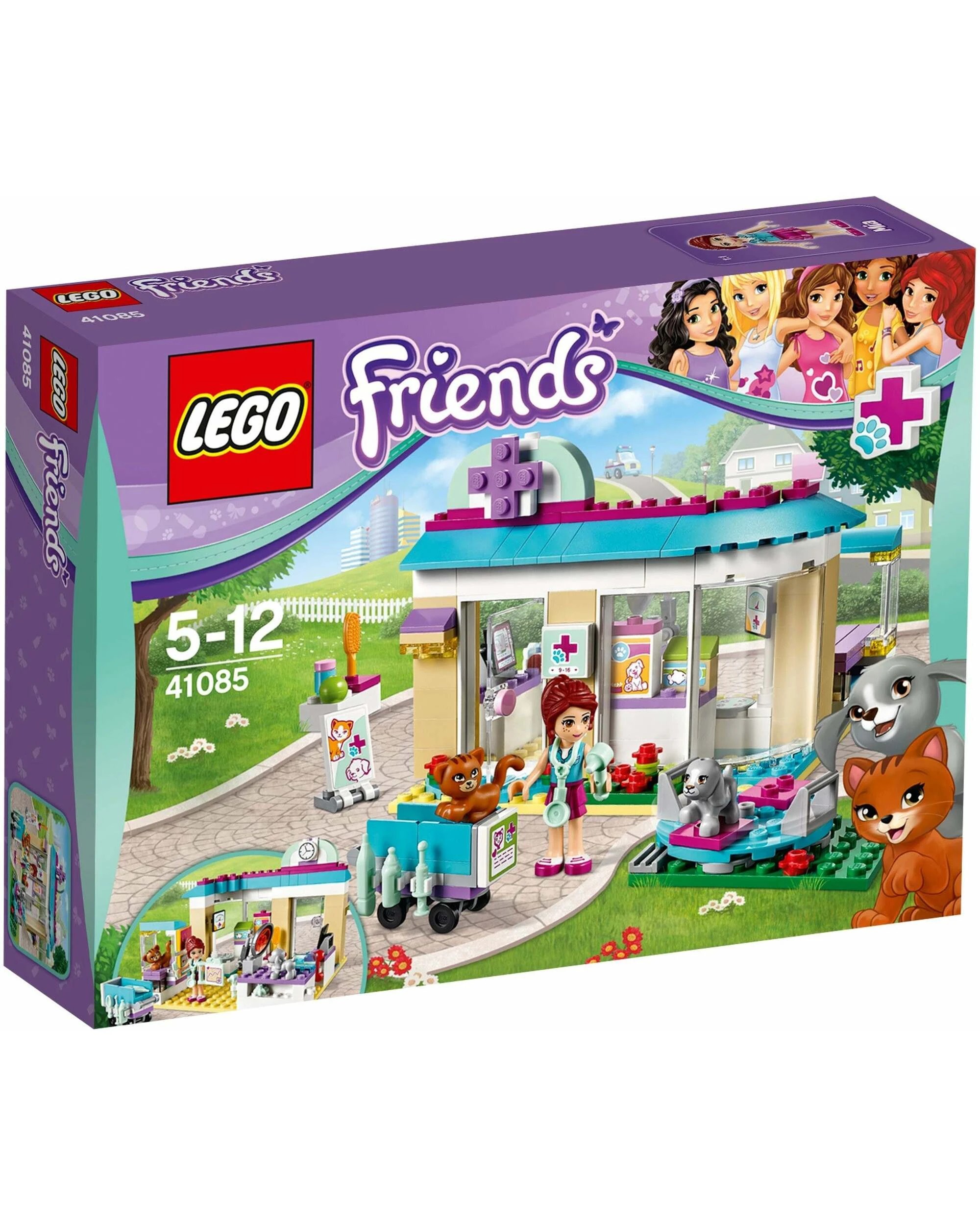 1 LEGO 41085 Vet Clinic: Pet Rescue & Care Playset, 1 of 5