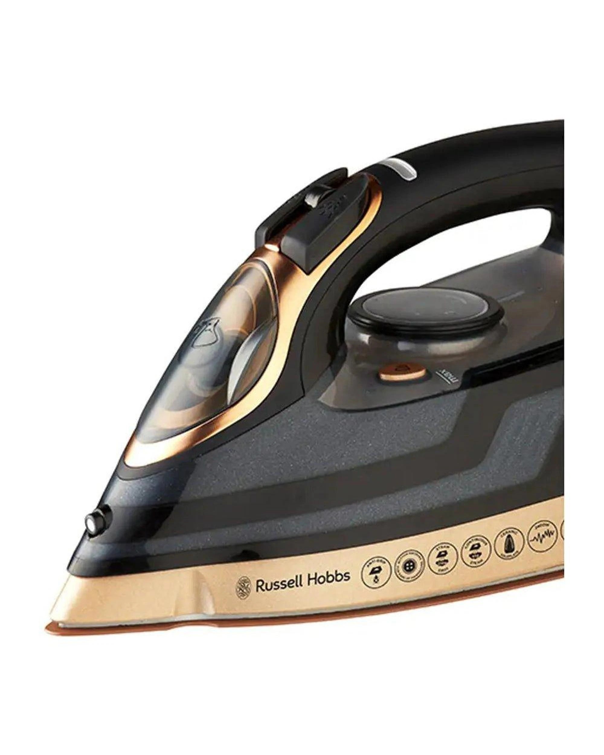 2 Russell Hobbs Power Steam Iron - Ultra Copper, 2 of 8