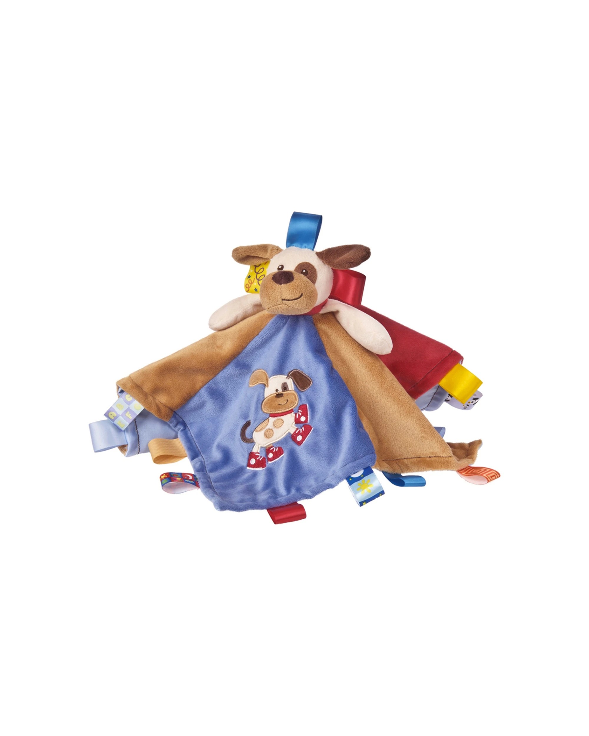 3 Mary Meyer 2PK Taggies Buddy Dog Character Blanket 33x33cm Baby - Multi, 3 of 6
