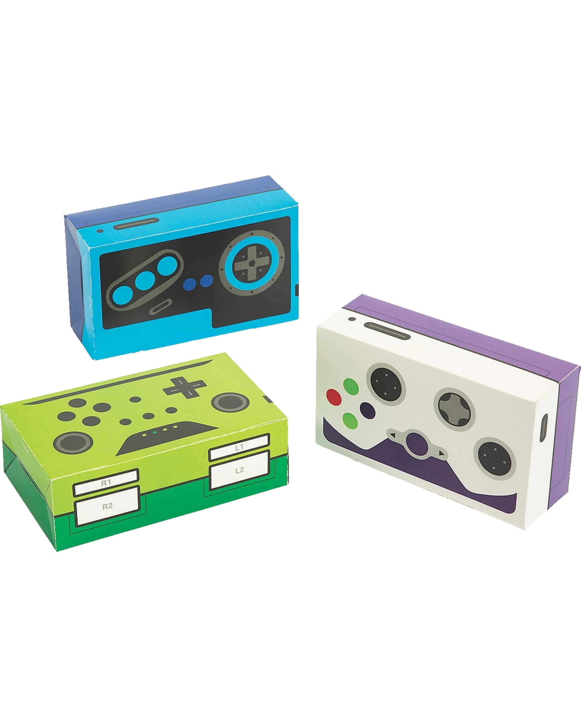 1 Partyrama Game Controller Lolly/Treat Boxes Pack of 12, 1 of 2