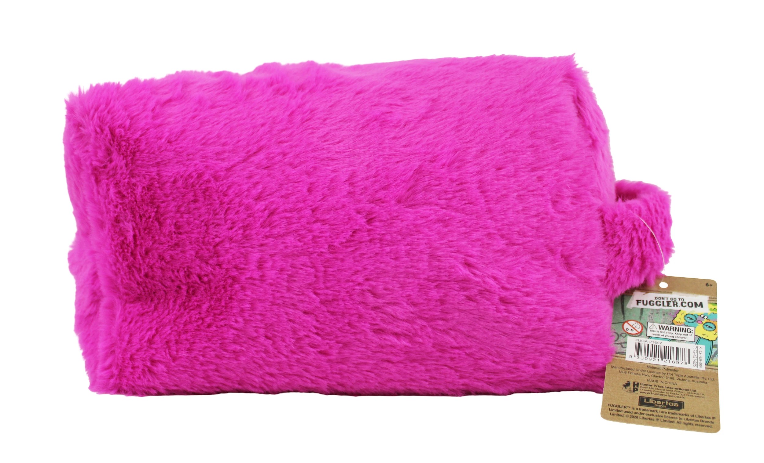 2 Fuggler Train Plush Cosmetic Case - Pink, 2 of 4