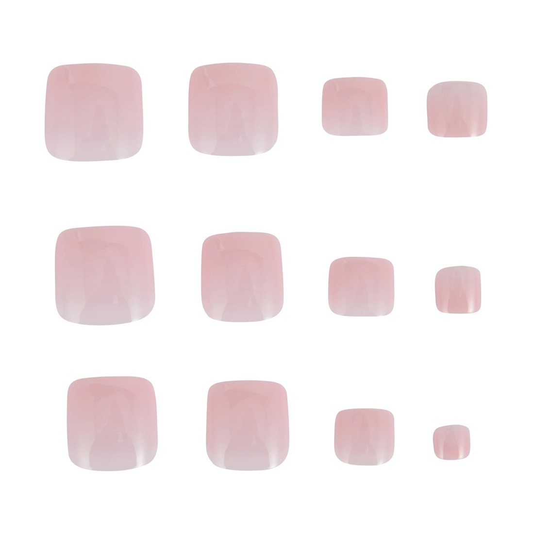5 OXX Cosmetics 24 Pack Artificial Toenails with Adhesive - Pink, 5 of 5
