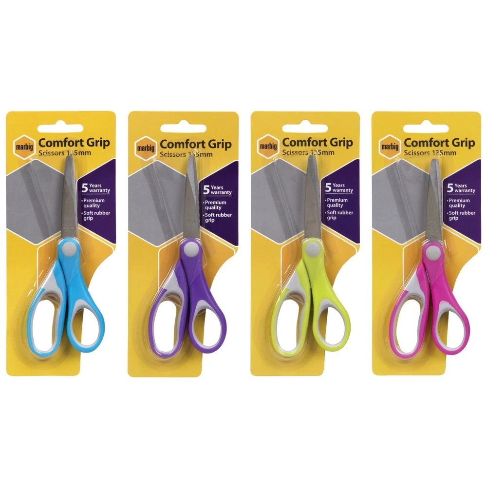 8 Marbig Comfort Grip Scissors No.5, 8 of 10