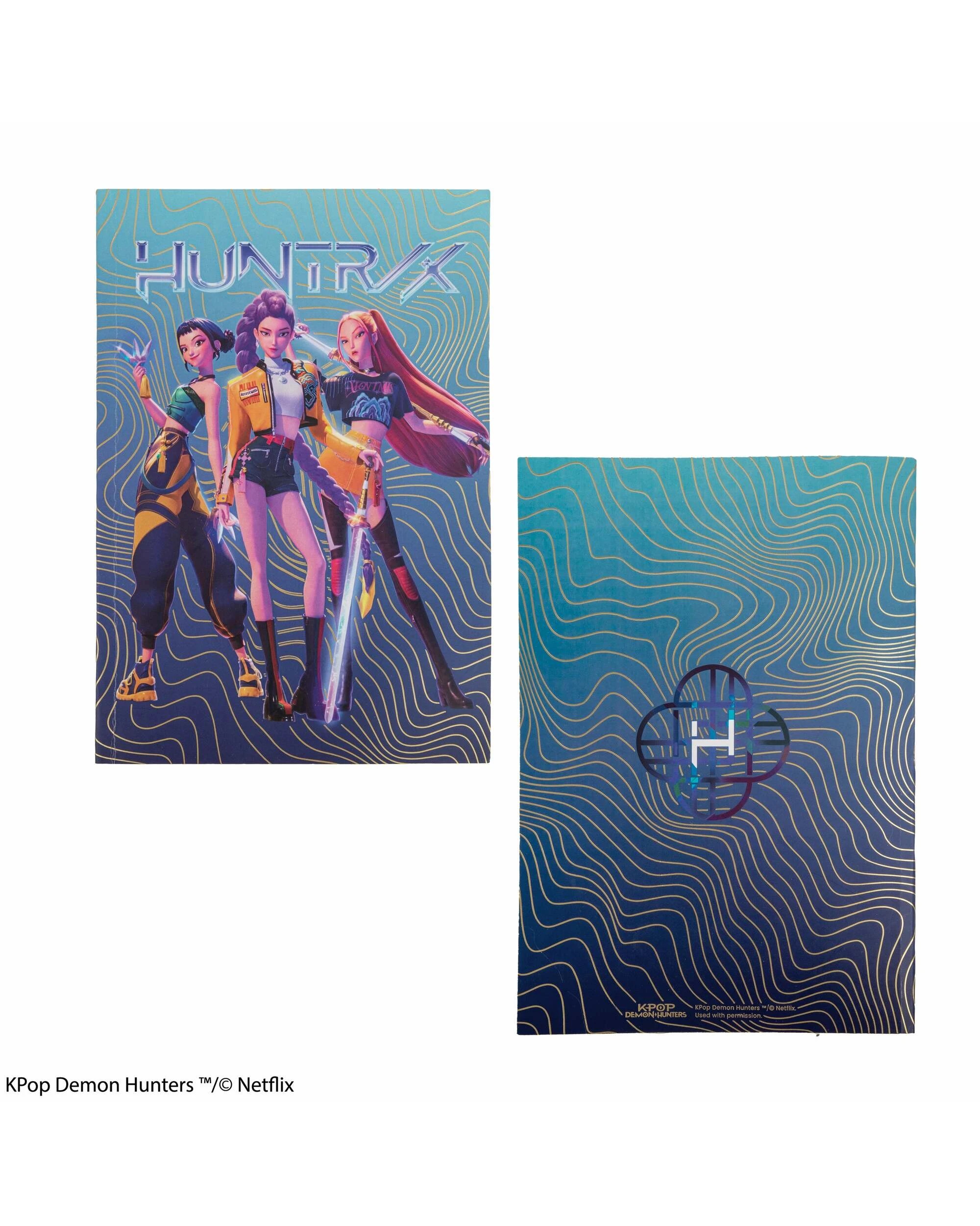 4 K-Pop Demon Hunters HUNTR/X Softcover Notebook, 4 of 4